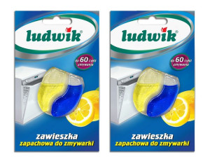 2x LUDWIK zawieszka zapachowa 6,6 ml