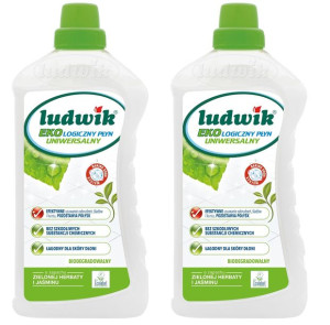 2x LUDWIK Ekologiczny płyn uniwersalny 1 L
