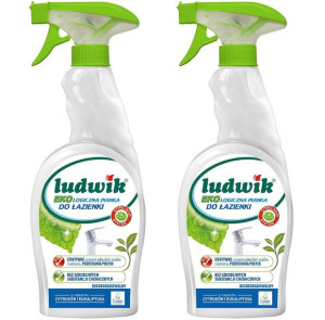 2x LUDWIK Ekologiczna pianka do czyszczenia łazienki 750 ml