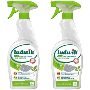 2x LUDWIK Ekologiczna pianka do czyszczenia kuchni 750 ml