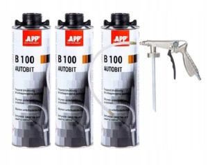 APP 3xB100 Autobit Masa bitumiczna 3L+ pistolet