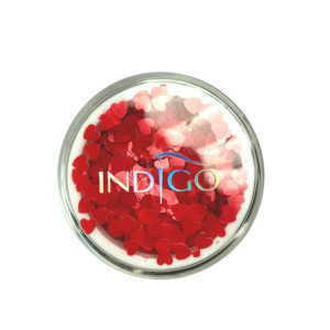 Indigo Ozdoby Do Paznokci Heart Dot