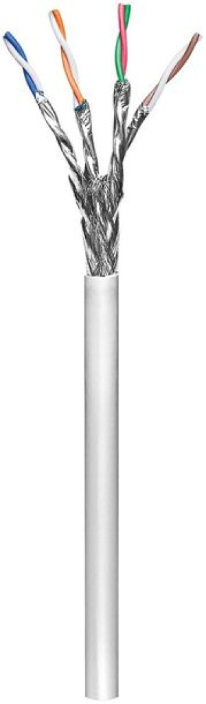 Skrętka CAT6 S/FTP CU AWG 27/7 Goobay szara 305m