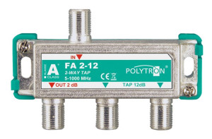 Odgałęźnik Polytron 2-krotny 12dB 5-1000 FA 2-12
