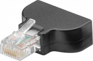 Złącze zaciskowe 8-pinowe RJ45 Goobay