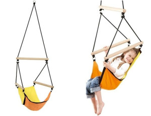 Huśtawka Dziecięca – Wiszący Fotel Kid’s Swinger Orange