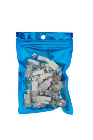 Wtyk RJ45 przelotowy kat7 FTP PT-RJ457FT-12 25szt