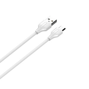 Kabel USB-A - USB-C LDNIO 20cm biały LS540C