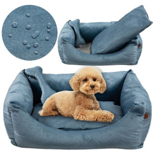 LEGOWISKO KOJEC ŁÓŻKO DLA PSA KOTA Artnico Pet friendly 60x40 cm zielone