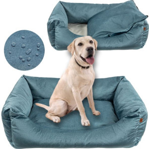 LEGOWISKO KOJEC ŁÓŻKO DLA PSA KOTA Artnico Pet friendly 80x60 cm zielone