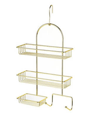 CARL GOLD Półka łazienkowa h48x25x10cm 3 poziomy