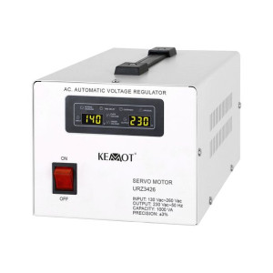 Automatyczny stabilizator napięcia  KEMOT MSER-1000 (1000 VA, serwomotor)