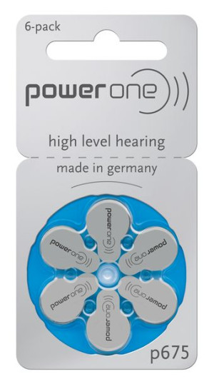 Bateria Do Ap. Słuchowych Power One Varta Pr44/675 6szt./bl