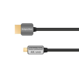 Kabel HDMI - micro HDMI wtyk-wtyk (A-D)  3.0m Kruger&Matz