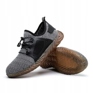 Buty BHP robocze Soft "43" 27 cm - szare