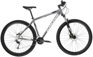 Rower Kross Hexagon 7.0 męski 29" x 21" grafitowo-biało-czarny