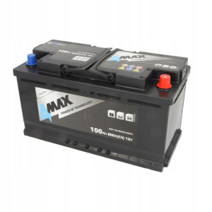 Akumulator 4MAX ECOLINE 100Ah 800A P+ CARGO