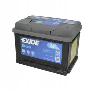 Akumulator EXIDE EXCELL 12V 60Ah 540A P+