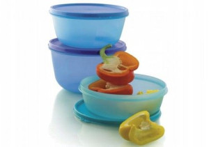 Tupperware Mega Trójka 3szt Świeże Miseczki