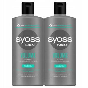 Syoss MEN Volume Szampon do włosów 2w1 2 x 440ml