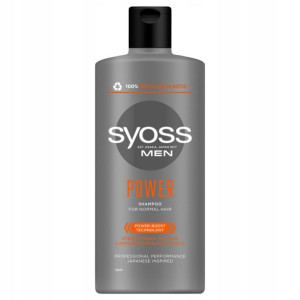 Syoss MEN Power Szampon do włosów 2w1 440ml