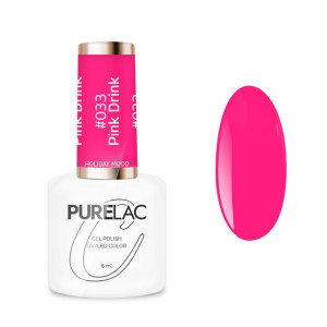 Purelac Lakier Hybrydowy 6 Ml - #033 Pink Drink
