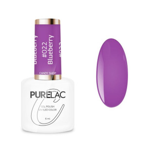 Purelac Lakier Hybrydowy 6 Ml - #022 Blueberry