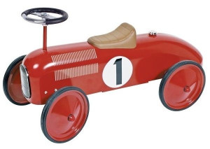 JEŹDZIK wyścigowy dla dziecka Retro - czerwony