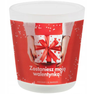 Świeca Świeczka Zapachowa Prezent Miłość Mix Wzór