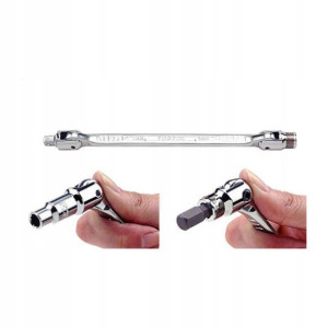 Klucz dwustronny HEX 1/4'' dł. 185mm TOPTUL AREA08