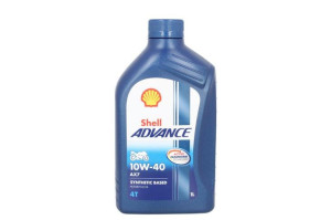 Olej do silników 4T SAE 10W40 SHELL AX7 1l SM