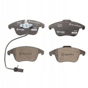 Klocki BREMBO Xtra Przód AUDI A4, A4 ALLROAD, A5 1
