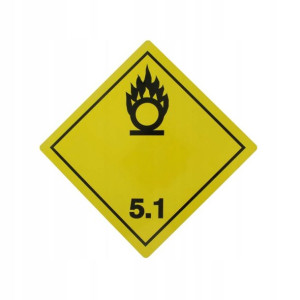 Tablica informacyjna, ADR Nr 5,1 CARGOPARTS CARGO-