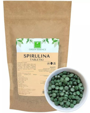 Spirulina 250mg w tabletkach - Suplement Diety 250 g - Naturalny detoks