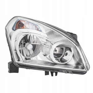Reflektor P NISSAN QASHQAI I D2R/H7, z silnikiem