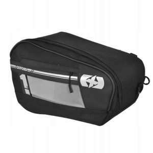 Sakwy tekstylne (45L) F-1 P45 OXFORD kolor czarny