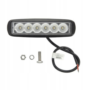 Lampa robocza Osram Opto 6xLED 18W 12/24/30V M-TEC