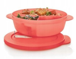 Tupperware Cristallo Z Przegródkami 900ml Podgrzewanie Outlet