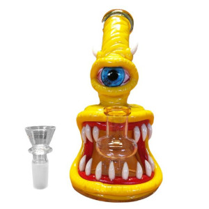Bongo szklane "Alien Yellow"
