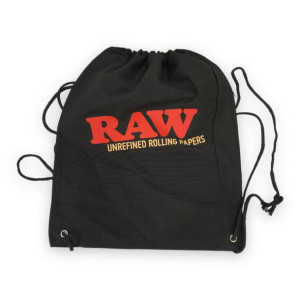Materiałowy plecak RAW Drawstring Bag czarny
