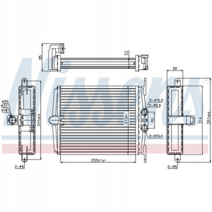 Nagrzewnica MERCEDES S C140, S W140 2.8-6.0 02.91-