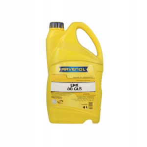 Olej przekładniowy RAVENOL EPX 4L SAE 80 API GL-5