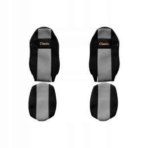 Pokrowce na siedzenia MAN TGX F-CORE PS28 GRAY