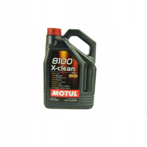 Olej MOTUL 8100 X-CLEAN 5W40, 5 litrów
