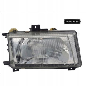 Reflektor Lampa L VW POLO 11.95-09.01 TYC 20-6154-