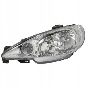 Reflektor Lampa L PEUGEOT 206 02.03-04.09 TYC 20-1