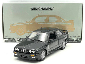BMW M3 E30 - 1987, black Minichamps 1:18