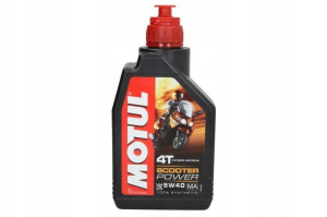 Olej 5W40 MOTUL Scooter Power 1l SN Syntetyczny