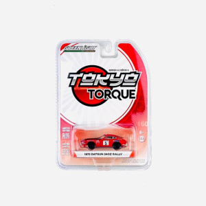 1972 Datsun 240Z Rally - Tokyo Torque Series 4 Greenlight 1:64