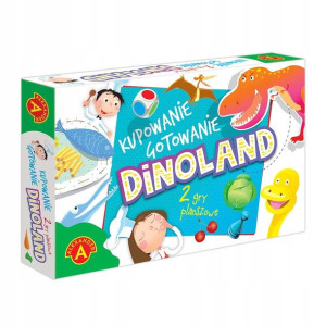 Gra planszowa - Dinoland - Kupowanie gotowanie